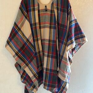 Torrid Plaid Poncho